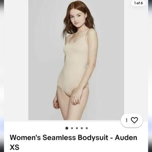 New Auden‎ Seamless Bodysuit - Beige Size Extra Large